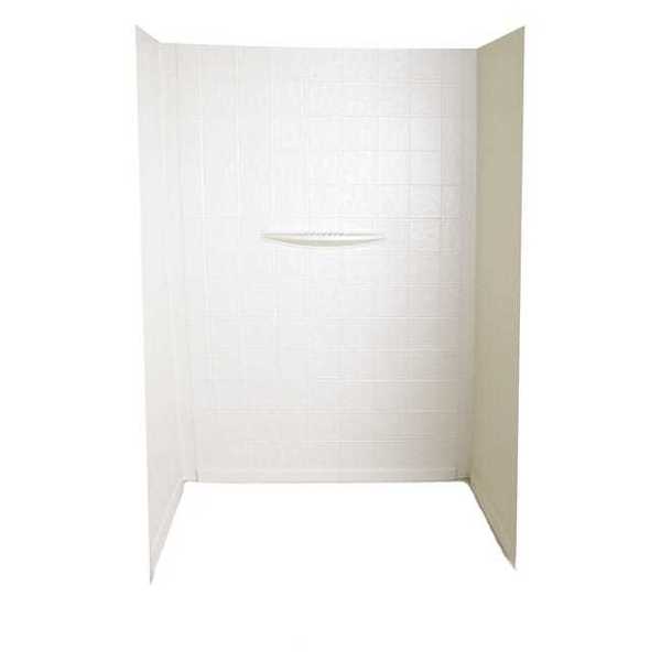 Lippert 24IN X 36IN X 68IN BATHTUB & SHOWER PAN SURROUND; 1-PIECE DESIGN; TILE FINISH 209509